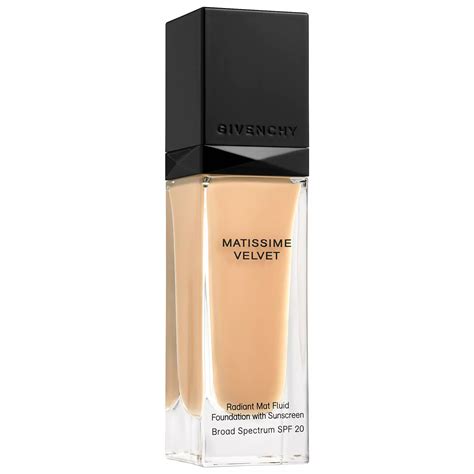 givenchy matissime velvet foundation mat vanilla|Givenchy Ladies Matissime Velvet Radiant Mat Fluid Foundation .